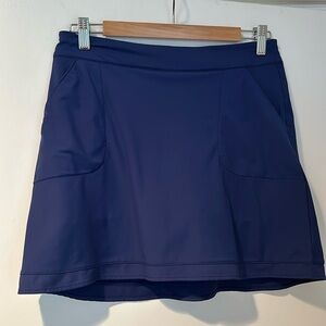 Peter Millar UPF50+ navy skort size small